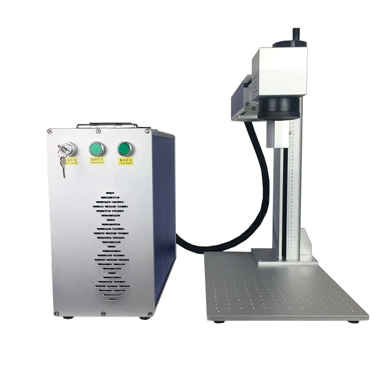 Raycus 20W fiber laser marking machine used for metal aluminum gold silver brass phone steel engraving and cutting | Инструменты