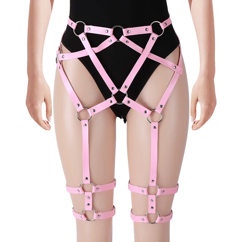 Pu Leather Garter Belts Sexy New Vintage Women Adjust Size Punk Gothic Style Harness Fashion Straps Accessories Sword Belts 
Pu Leather Garter Belts Sexy New Vintage Women Adjust Size Punk Gothic Style Harness Fashion Straps Accessories Sword Belts