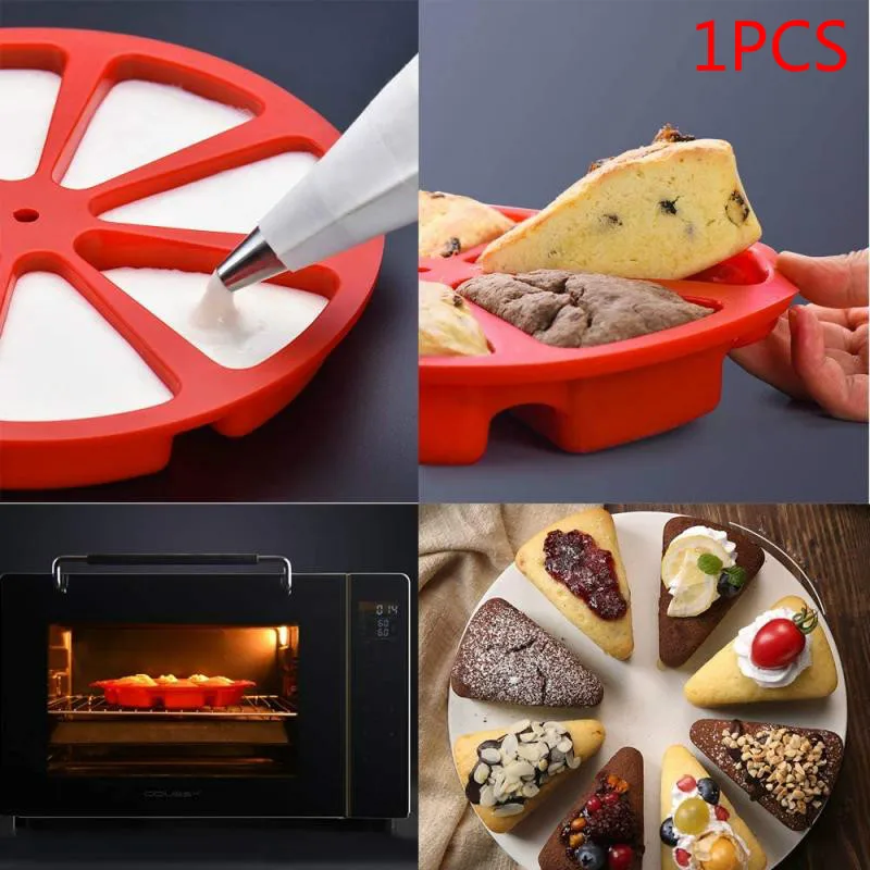 1pcs 10 Hole triangular Shape Silicone Ice Cube Mould Cookies Ice Cream Chocolate Baking Mold 
1pcs 10 Hole triangular Shape Silicone Ice Cube Mould Cookies Ice Cream Chocolate Baking Mold