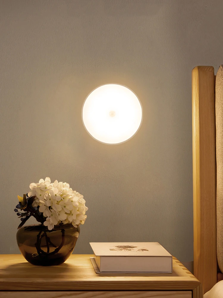 Smart Motion Sensor Night Light Warm/White Light Indoor Lighting Cabinet Lights Kitchen Loft Lighting USB Charging Wall Lamp
Smart Motion Sensor Night Light Warm/White Light Indoor Lighting Cabinet Lights Kitchen Loft Lighting USB Charging Wall Lamp