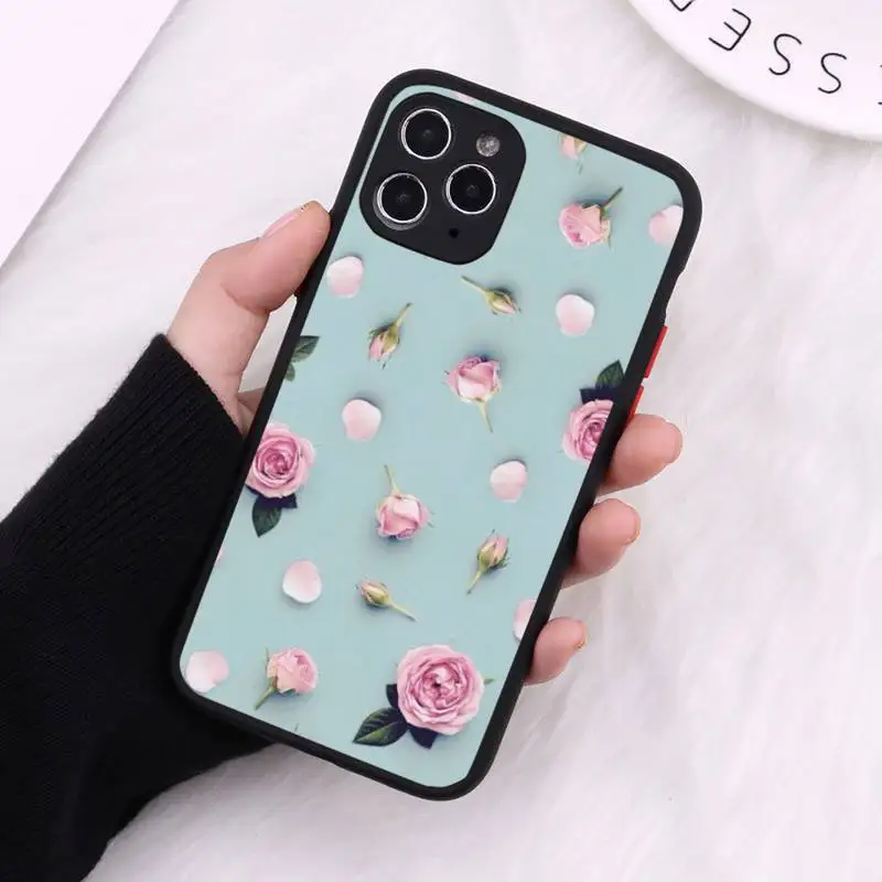 wild flower color rose daisy Phone Case Matte Transparent for iPhone 7 8 11 12 s mini pro X XS XR MAX Plus cover funda
wild flower color rose daisy Phone Case Matte Transparent for iPhone 7 8 11 12 s mini pro X XS XR MAX Plus cover funda