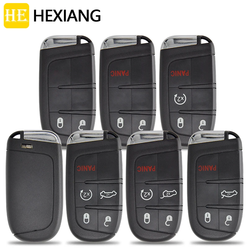 HEXIANG Remote Car Key Shell For Jeep Renegade Fait 500 500X 500L Replace Car Key Case 2/3/4/5Buttons
HEXIANG Remote Car Key Shell For Jeep Renegade Fait 500 500X 500L Replace Car Key Case 2/3/4/5Buttons