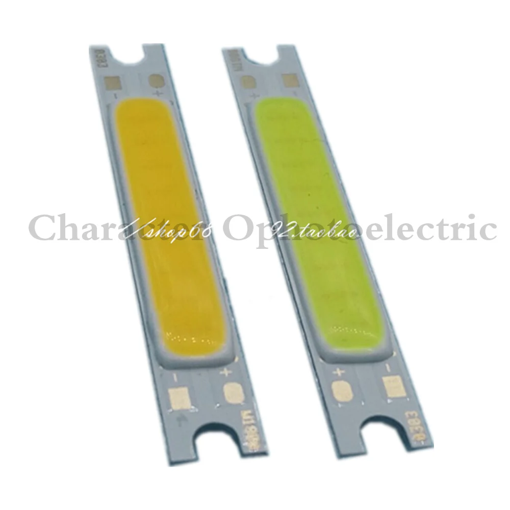 Specail Offer!10pcs/lot 3W COB LED Chip Emitter Strip Lights Bulb Lamp Pure White/warm white for DIY 48X7MM
Specail Offer!10pcs/lot 3W COB LED Chip Emitter Strip Lights Bulb Lamp Pure White/warm white for DIY 48X7MM