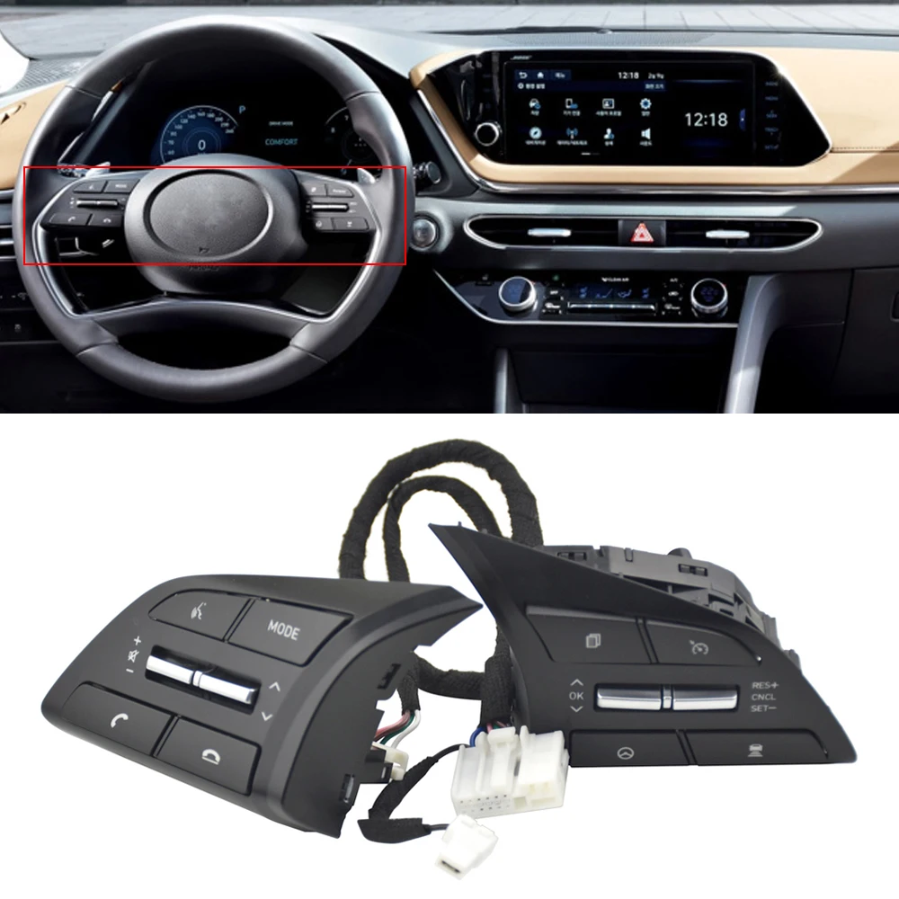 

Multi-function Car Steering Wheel Control Buttons For Hyundai Sonata DN8 AT MPI 2.5L Sedan FWD 4 Doors Limited 1.6 T Custo 2020