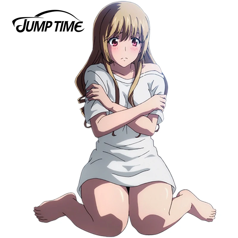 JumpTime 13 см x 10 3D сексуальная девушка аниме Страйк кровь Aiba Asagi виниловая обертка