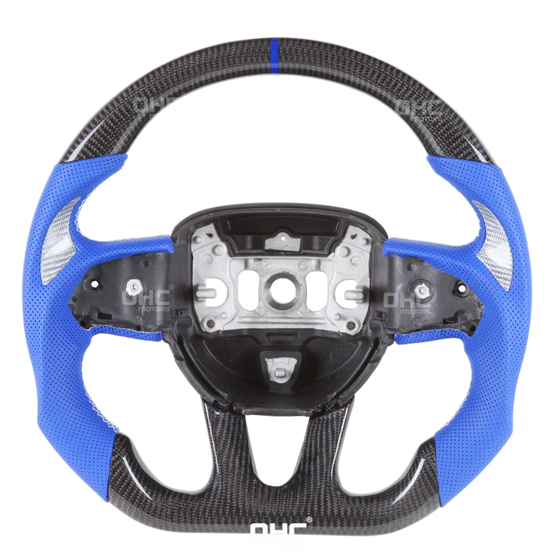 Real Carbon Fiber Steering Wheel Fit for Dodge 
Real Carbon Fiber Steering Wheel Fit for Dodge