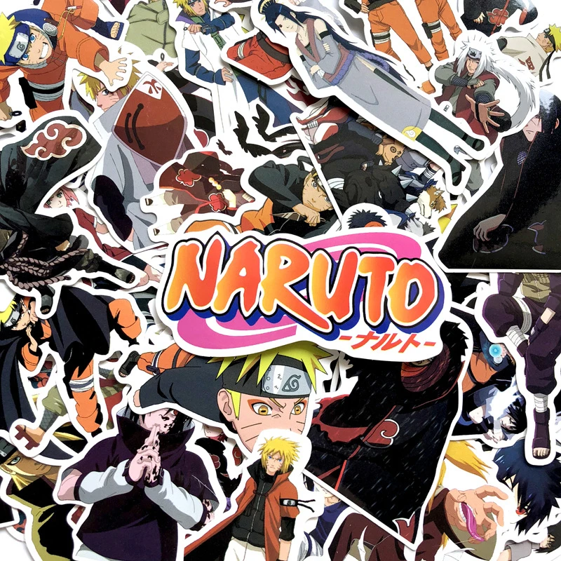 63 шт. стикеры Naruto Haruno Sakura скейтборд велосипед автомобиль багаж ноутбук японский
