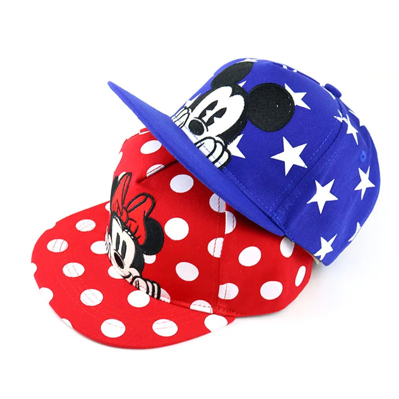Disney Fashion Cartoon Children Hat Boy And Girl Baseball Caps Cute Mickey Minnie Dot Star Baseball Hat Flat kids snapback cap
Disney Fashion Cartoon Children Hat Boy And Girl Baseball Caps Cute Mickey Minnie Dot Star Baseball Hat Flat kids snapback cap