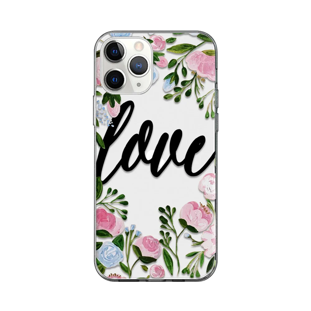 Pink Flower Case For iPhone 12 11 Pro Max Cover for iPhone 12 X XR XS MAX 7 8 6 6S Plus 5S SE 2020 Soft Silicon TPU Phone Fundas
Pink Flower Case For iPhone 12 11 Pro Max Cover for iPhone 12 X XR XS MAX 7 8 6 6S Plus 5S SE 2020 Soft Silicon TPU Phone Fundas