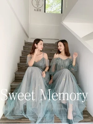 2021 Gray Green Long Bridesmaid Dress Wedding Vestidos De Dama De Honor Sweet Memory Floor-Length Prom Party Gown Sweet Memory
2021 Gray Green Long Bridesmaid Dress Wedding Vestidos De Dama De Honor Sweet Memory Floor-Length Prom Party Gown Sweet Memory