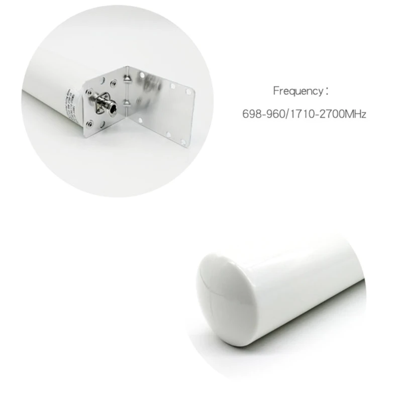 H3CA High Gain 7dBi N-Female Wide Band 3G/4G LTE Omni-Directional Outdoor Antenna for Phone Signal Booster 4G LTE Router
H3CA High Gain 7dBi N-Female Wide Band 3G/4G LTE Omni-Directional Outdoor Antenna for Phone Signal Booster 4G LTE Router