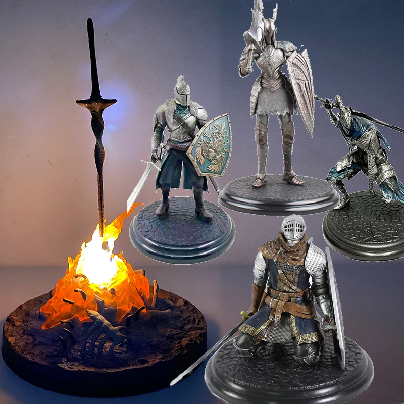 Экшн-фигурка Gecco Dark Souls, Черный Рыцарь фараам, костер, меч, Уокер, Хрустальная ящерица, подсветка, коллекция
Экшн-фигурка Gecco Dark Souls, Черный Рыцарь фараам, костер, меч, Уокер, Хрустальная ящерица, подсветка, коллекция