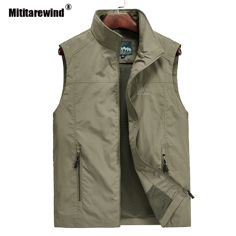 Summer Men's Vest Military Mesh Liner Breathable Vest Men Photography Fishing Waistcoat Men Plus Size M-5XL Chalecos Para Hombre
Summer Men's Vest Military Mesh Liner Breathable Vest Men Photography Fishing Waistcoat Men Plus Size M-5XL Chalecos Para Hombre