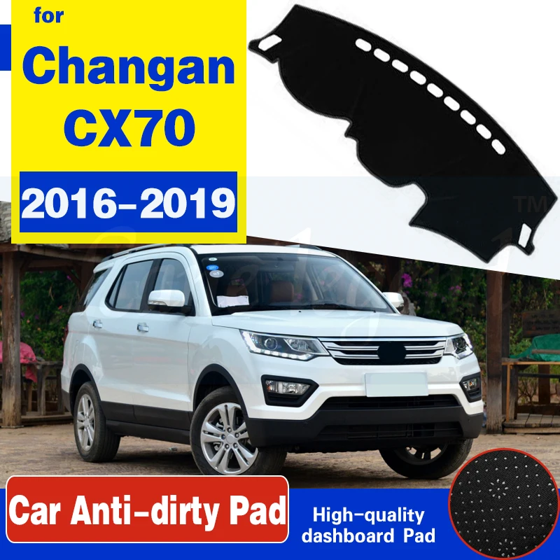 For Changan CX70 2016 2017 2018 2019 Anti-Slip Mat Dashboard Pad Sunshade Dashmat Protect Anti-UV Dash Carpet Car Accessories
For Changan CX70 2016 2017 2018 2019 Anti-Slip Mat Dashboard Pad Sunshade Dashmat Protect Anti-UV Dash Carpet Car Accessories