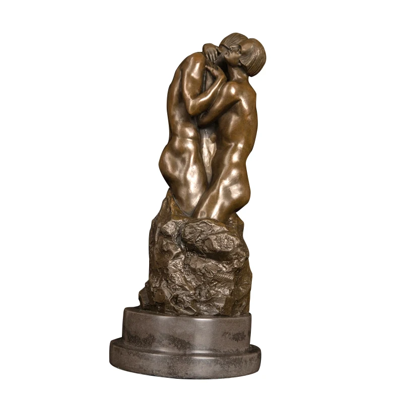 ArtsHom DS-628 Small Figurines Famous Antique Art The Kiss Statue Romantic Couple Man and Woman Lover Sculpture For Wedding Gift
ArtsHom DS-628 Small Figurines Famous Antique Art The Kiss Statue Romantic Couple Man and Woman Lover Sculpture For Wedding Gift
