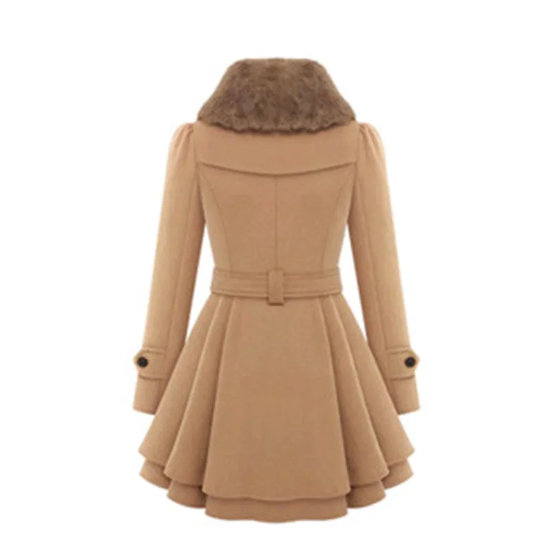 Куртки 2020 Модные женские зимние элегантные пальто для офисных дам милая куртка
