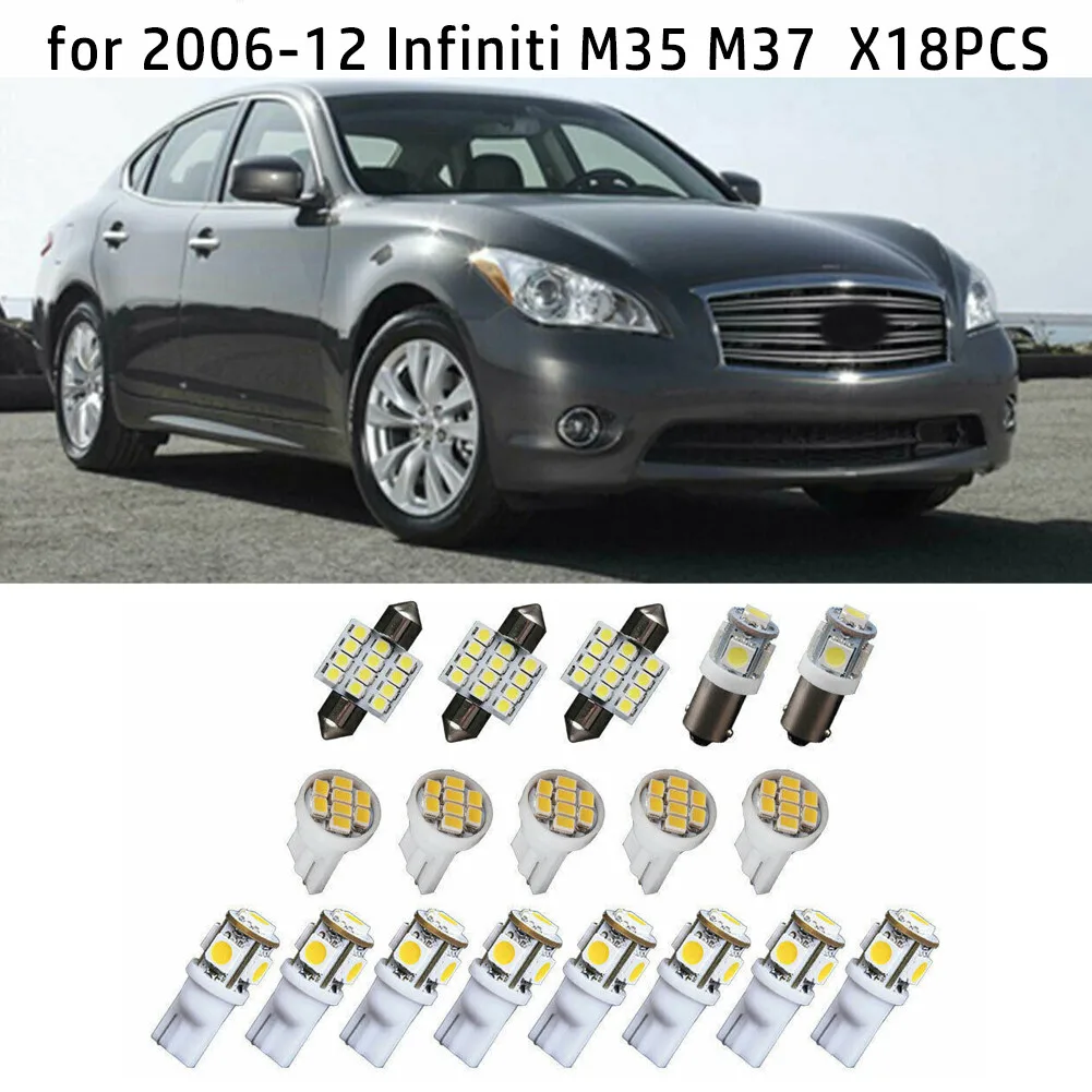 Accessories LED Light Bulb Car For 2006-12 Infiniti M35 M37 Interior Package Kit Replacement
Accessories LED Light Bulb Car For 2006-12 Infiniti M35 M37 Interior Package Kit Replacement