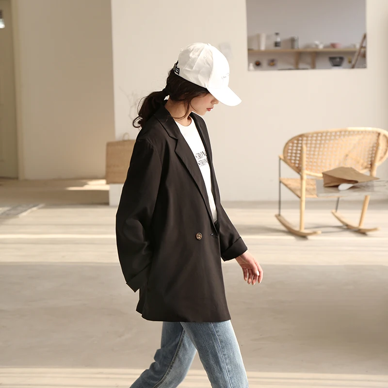 2020 Autumn And Winter Casual Suit Suit British Style Thin Jacket Korean Style Temperament Slim Small Suit Jacket Women 
2020 Autumn And Winter Casual Suit Suit British Style Thin Jacket Korean Style Temperament Slim Small Suit Jacket Women