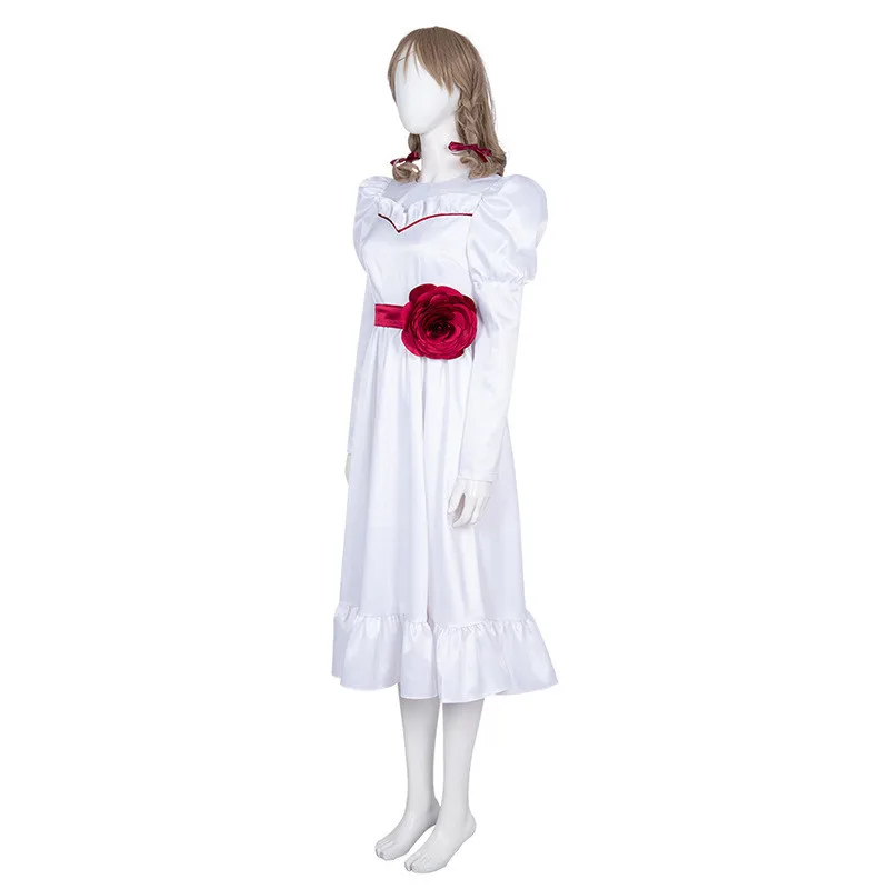 Movie Cosplay Costume Ghost Doll Cos Costume Horror White Dress Costume Halloween Costume for Women Cosplay
Movie Cosplay Costume Ghost Doll Cos Costume Horror White Dress Costume Halloween Costume for Women Cosplay
