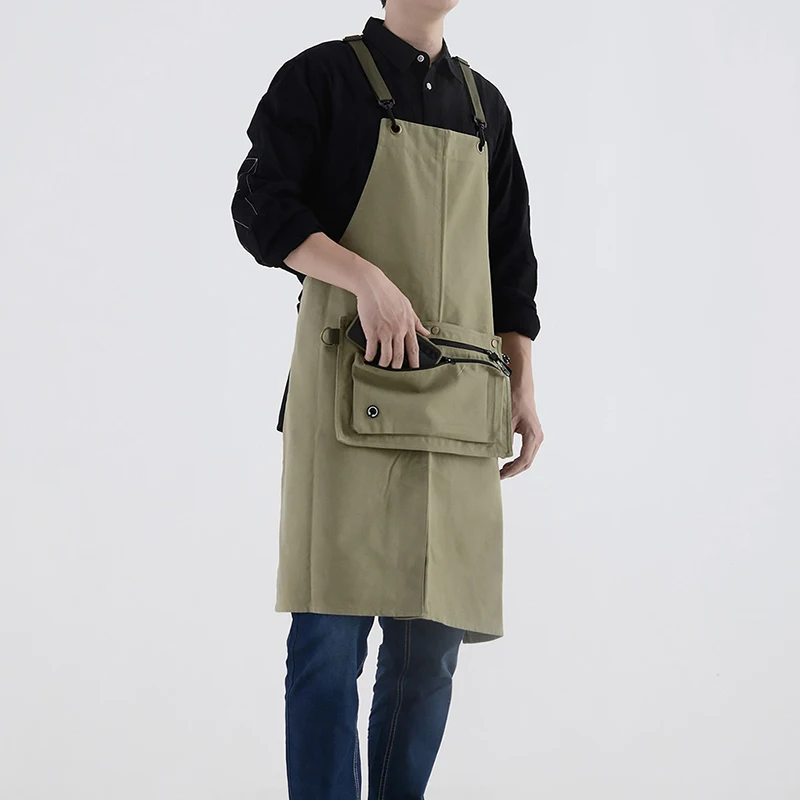Cotton Canvas Kitchen Aprons For Woman Men Chef Work Apron For Grill Restaurant Bar Shop Cafes Beauty Nails Studios Uniform
Cotton Canvas Kitchen Aprons For Woman Men Chef Work Apron For Grill Restaurant Bar Shop Cafes Beauty Nails Studios Uniform