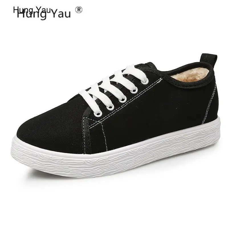 Fashion Simple Slipony Women Loafers Shoes Winter Autumn Warm Casual Round Toe Walking Comfortable Student Canvas Flats Shoes
Fashion Simple Slipony Women Loafers Shoes Winter Autumn Warm Casual Round Toe Walking Comfortable Student Canvas Flats Shoes