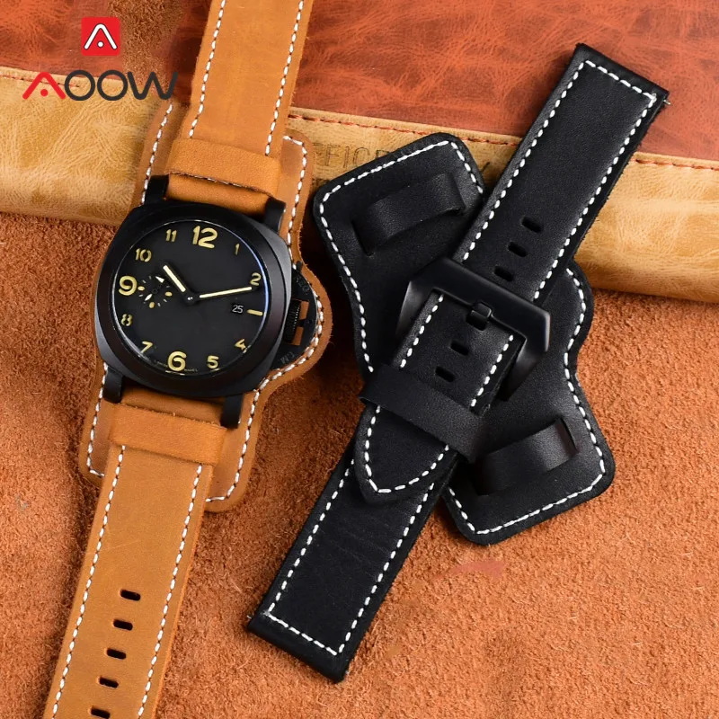 20mm 22mm 24mm 26mm Genuine Leather Strap Watchband Retro Matte Men Replacement Bracelet Wrist Band for Panerai PAM111 441
20mm 22mm 24mm 26mm Genuine Leather Strap Watchband Retro Matte Men Replacement Bracelet Wrist Band for Panerai PAM111 441