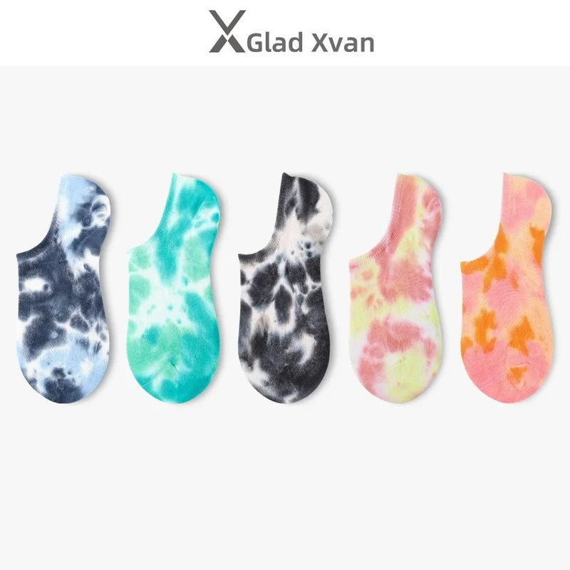 Tie-dyed Socks Women's Socks Low-cut Summer Ins Tide Thin Fashion Brand Sports Hip-hop Colored Low-cut Socks Cotton Socks Men 
Tie-dyed Socks Women's Socks Low-cut Summer Ins Tide Thin Fashion Brand Sports Hip-hop Colored Low-cut Socks Cotton Socks Men