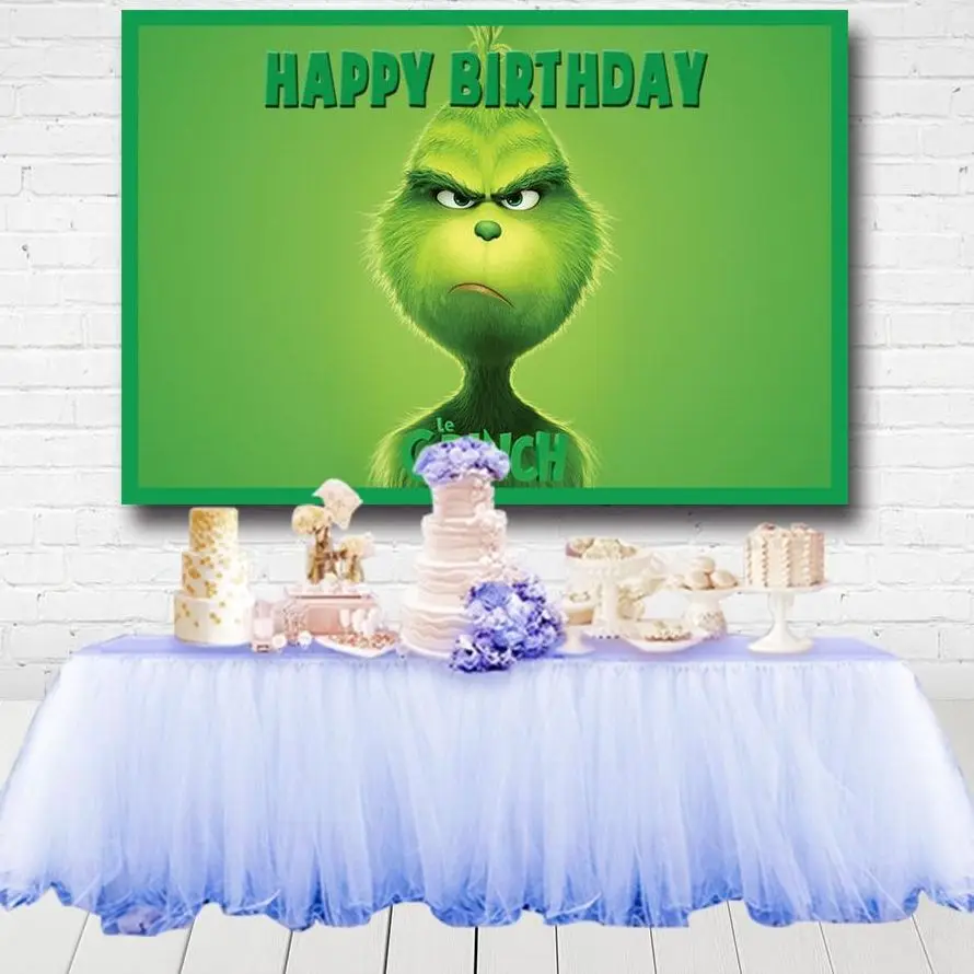 Green Grinch Photography Backgrounds Merry Christmas Birthday Party Backdrop For Photo Studio Custom Photocall
Green Grinch Photography Backgrounds Merry Christmas Birthday Party Backdrop For Photo Studio Custom Photocall
