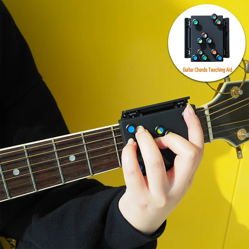 Guitar Chords Beginner Teaching Aid Learning System Guitar Trainer Practice Acoustic Guitar Accessories &T8
Guitar Chords Beginner Teaching Aid Learning System Guitar Trainer Practice Acoustic Guitar Accessories &T8