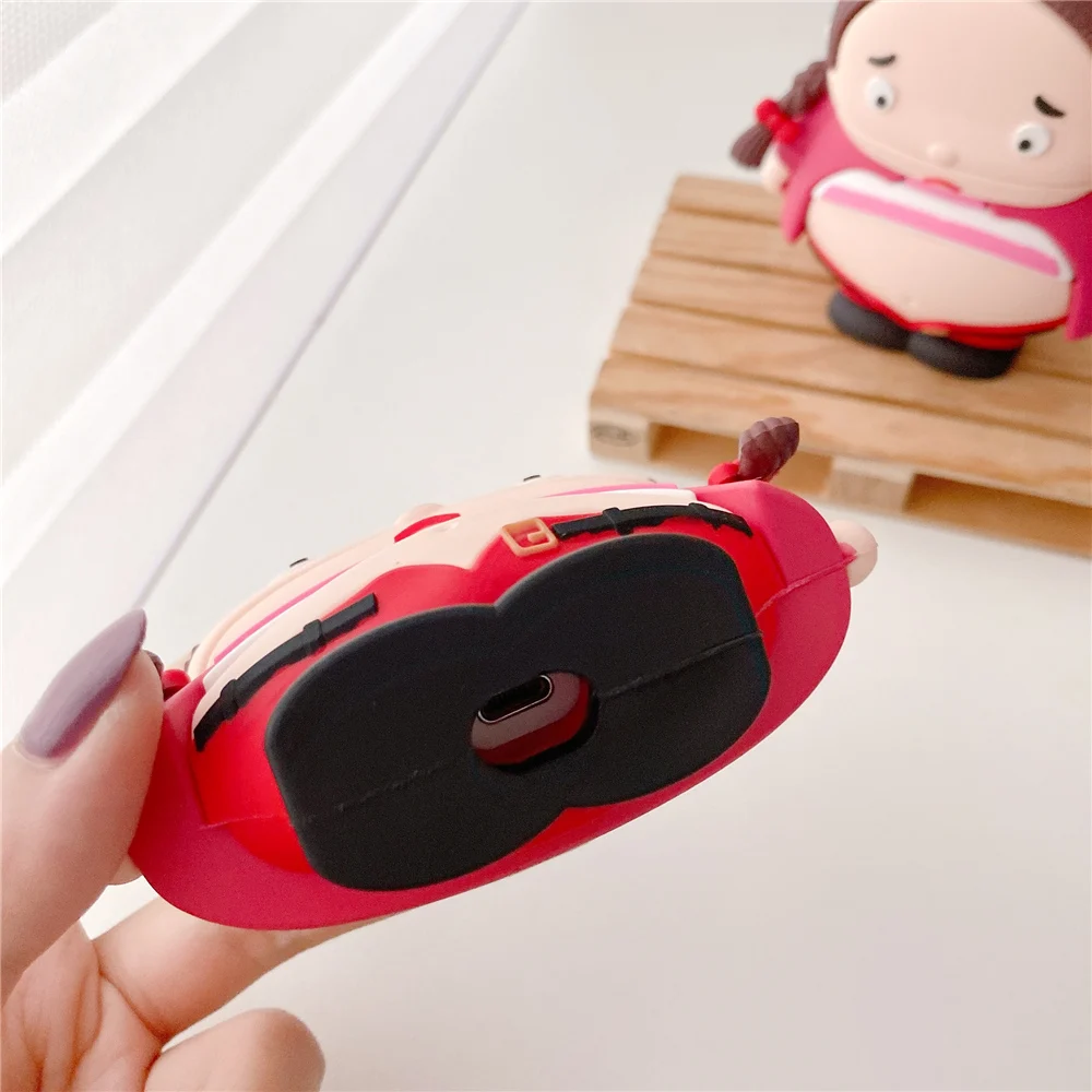 3D Japan Anime Cartoon fat girl wireless Bluetooth Earphone Case For Apple airpods pro 2 1 headset Protection Cover for air pods
3D Japan Anime Cartoon fat girl wireless Bluetooth Earphone Case For Apple airpods pro 2 1 headset Protection Cover for air pods