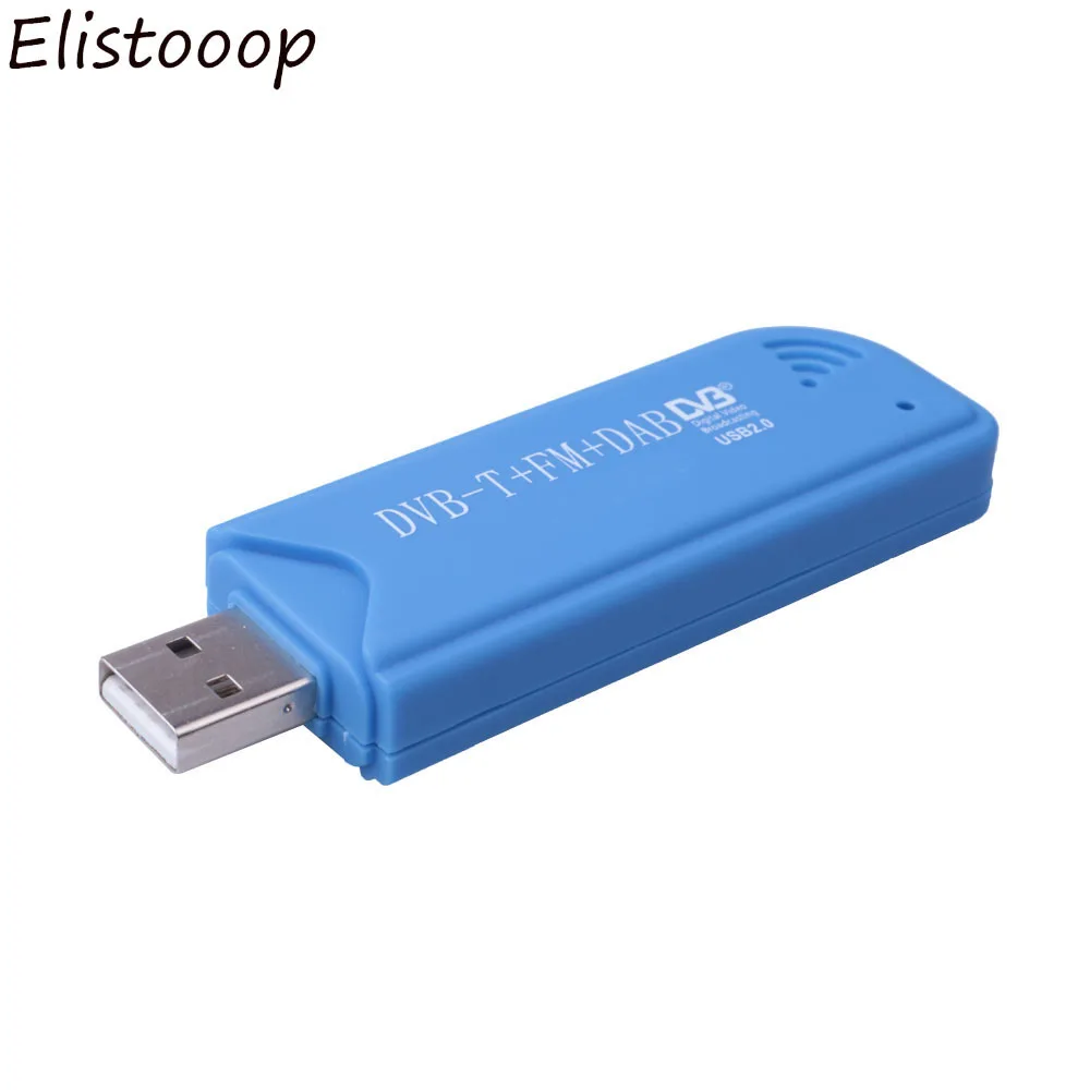 Elitooop USB 2 0 программное обеспечение радио DVB T RTL2832U + FC0012 SDR цифровой ТВ приемник