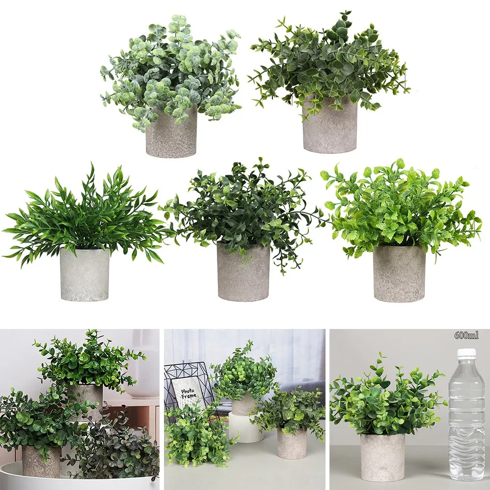 1PC 20*22cm Artificial Potted Plant In/Outdoor Plants Long Lasting Potted Plant Green Plants Plastic Artificial Decorations
1PC 20*22cm Artificial Potted Plant In/Outdoor Plants Long Lasting Potted Plant Green Plants Plastic Artificial Decorations