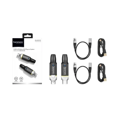 Saramonic Blink800 B1 B2 B3 Wireless Microphone System 5.8GHZ Audio Mic 3.5mm XLR 6.35mm Jack Digital Professional Microphone 
Saramonic Blink800 B1 B2 B3 Wireless Microphone System 5.8GHZ Audio Mic 3.5mm XLR 6.35mm Jack Digital Professional Microphone