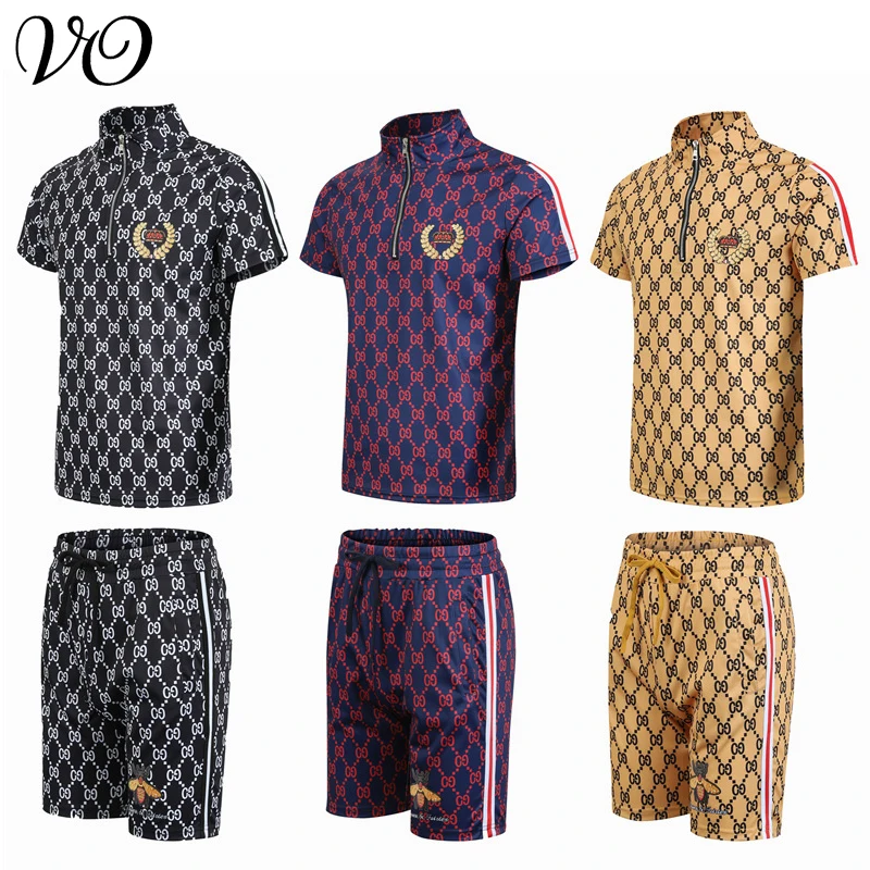 2021 summer short sleeve new fashion sports fitness suit men's and women's leisure slim temperament trend T-shirt suit
2021 summer short sleeve new fashion sports fitness suit men's and women's leisure slim temperament trend T-shirt suit
