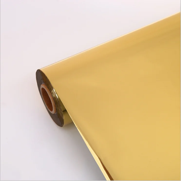 

Цифровая Тонер-фольга золотого цвета для лазерного принтера, фольга для горячего тиснения для печати наклеек 16 см * 120 м