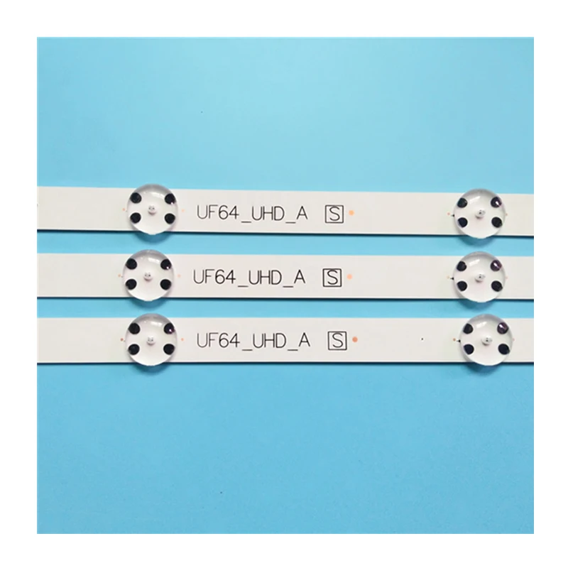 LED backlight strip(3)for LG UF64_UHD_A 43UH603V 43UH610V 43UF6407 43UH620V 43UH619V 43UF6409 43UH6030 43UF640 43UF640V 43LH604V
LED backlight strip(3)for LG UF64_UHD_A 43UH603V 43UH610V 43UF6407 43UH620V 43UH619V 43UF6409 43UH6030 43UF640 43UF640V 43LH604V