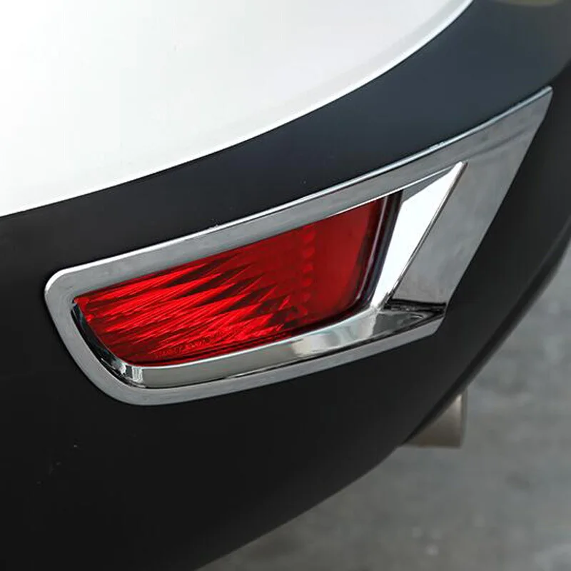 ABS chrome For Mazda CX3 CX-3 2015-2018 Car Exterior Rear Fog Light Bumper Reflector Hood cover Trim Styling Accessories 2pcs
ABS chrome For Mazda CX3 CX-3 2015-2018 Car Exterior Rear Fog Light Bumper Reflector Hood cover Trim Styling Accessories 2pcs