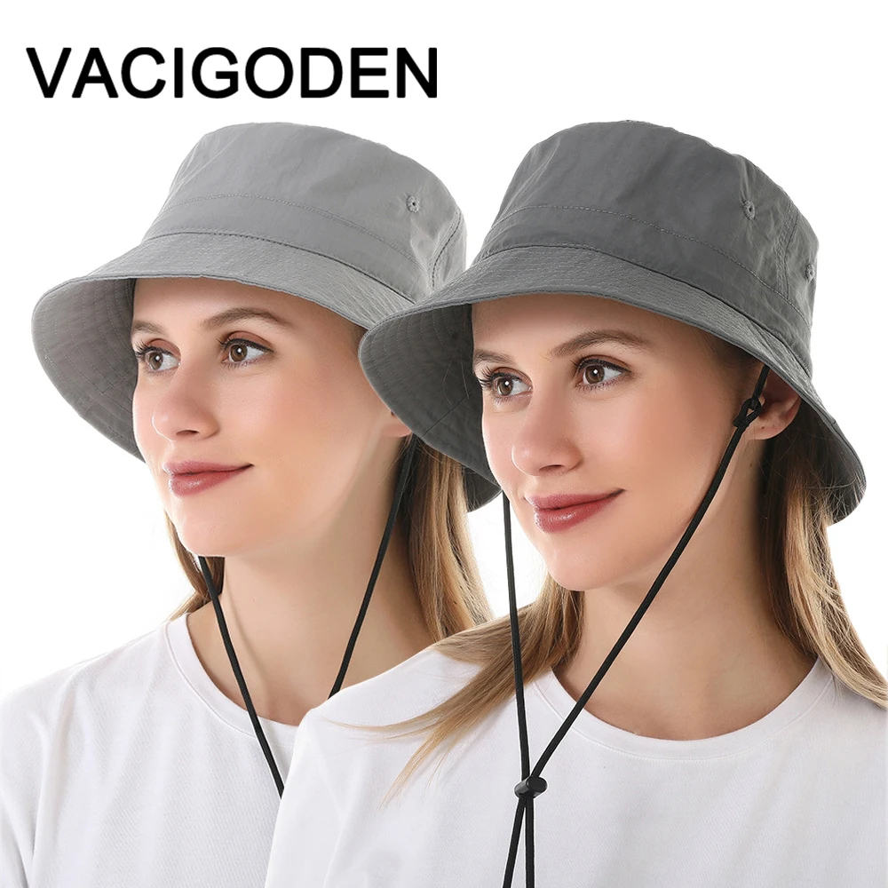 VACIGODEN Women Summer Soild Color Bucket Hat Breathable Sunbonnet Fedoras Outdoor Chapeau Fisherman Caps De Pescador Gorros
VACIGODEN Women Summer Soild Color Bucket Hat Breathable Sunbonnet Fedoras Outdoor Chapeau Fisherman Caps De Pescador Gorros