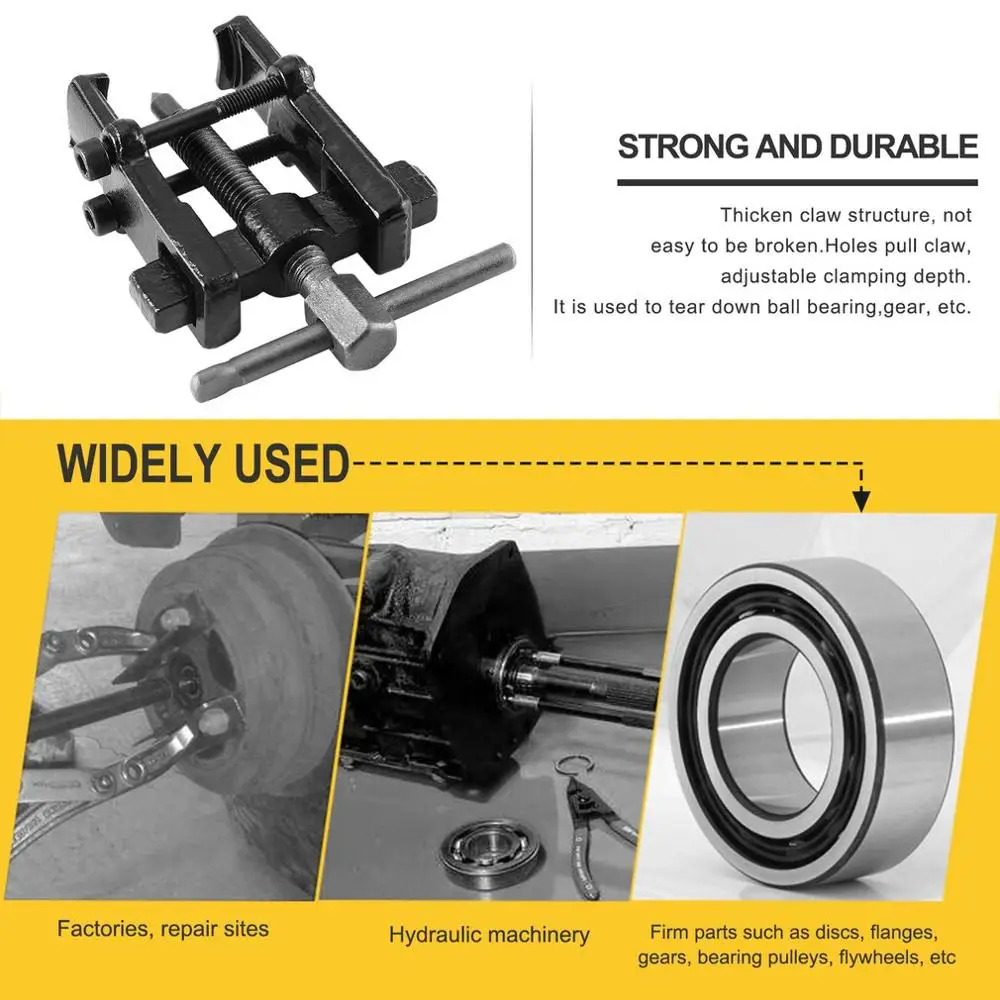 Two Jaws Gear Puller Bearing Puller Spiral Separate Lifting Device Machine Fixing Repairing Hand Tools Kits 2020 hot sealing
Two Jaws Gear Puller Bearing Puller Spiral Separate Lifting Device Machine Fixing Repairing Hand Tools Kits 2020 hot sealing