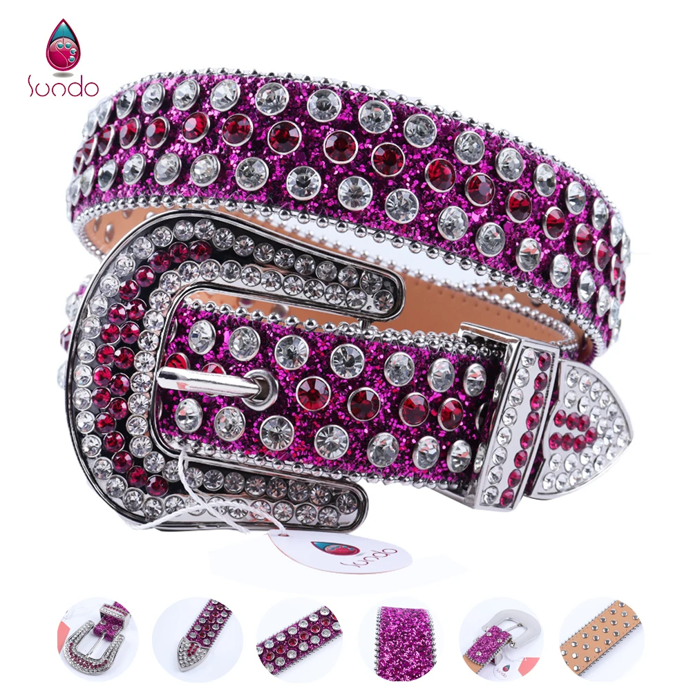 Fashion Luxury Strap Purple Diamond Belts Western Cowboy Crystal Studded Belt Rhinestone Cowgirl Belt For Jean Cinto Feminino
Fashion Luxury Strap Purple Diamond Belts Western Cowboy Crystal Studded Belt Rhinestone Cowgirl Belt For Jean Cinto Feminino
