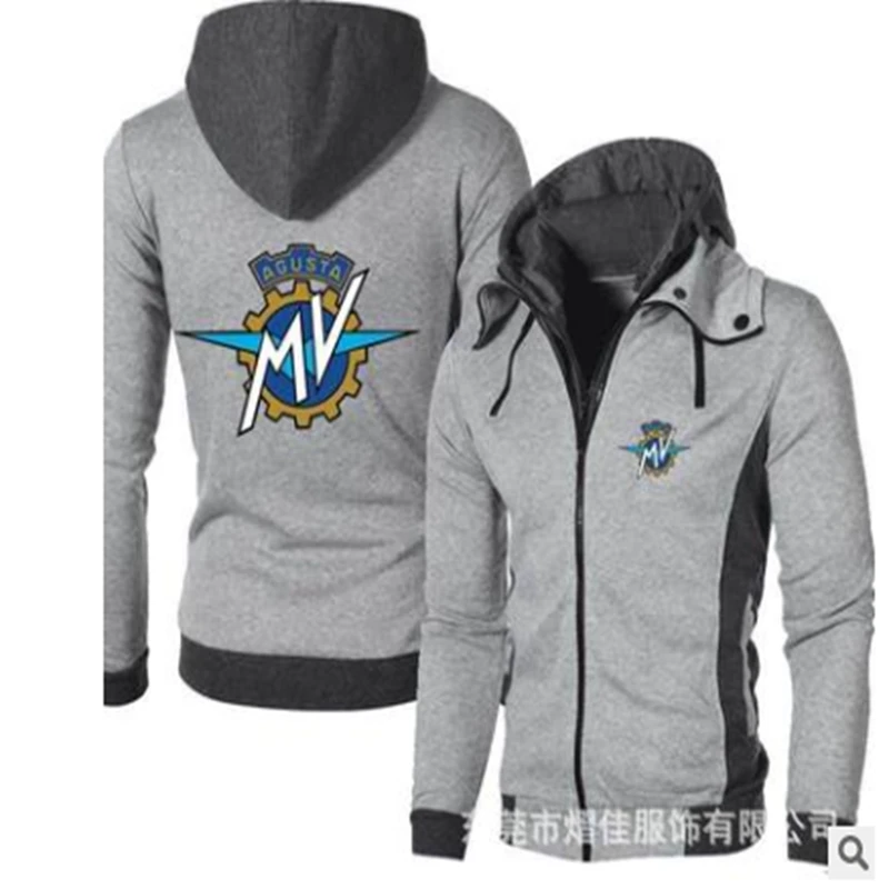 New Long sleeve MV Logo Sportswear Harajuku Style Solid Color Male Wild Sweatshirt Zipper Hooded Coat O
New Long sleeve MV Logo Sportswear Harajuku Style Solid Color Male Wild Sweatshirt Zipper Hooded Coat O