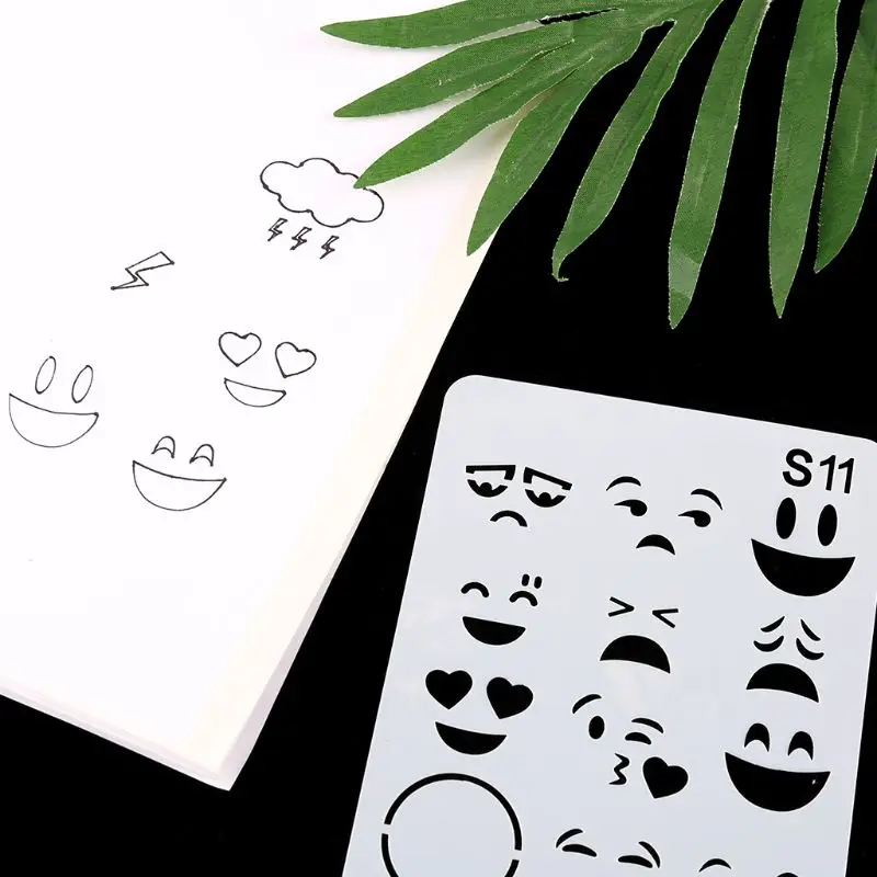 24pcs/set Journal Border Drawing Template Ruler Stencil Painting Board DIY Album E65A
24pcs/set Journal Border Drawing Template Ruler Stencil Painting Board DIY Album E65A