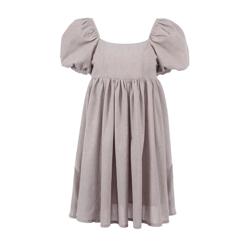 Elegant Puff Sleeve Mini Dress 2021 Summer Cotton And Linen Solid Color Square Neck High Waist Women Dress Loose Casual Vestidos
Elegant Puff Sleeve Mini Dress 2021 Summer Cotton And Linen Solid Color Square Neck High Waist Women Dress Loose Casual Vestidos