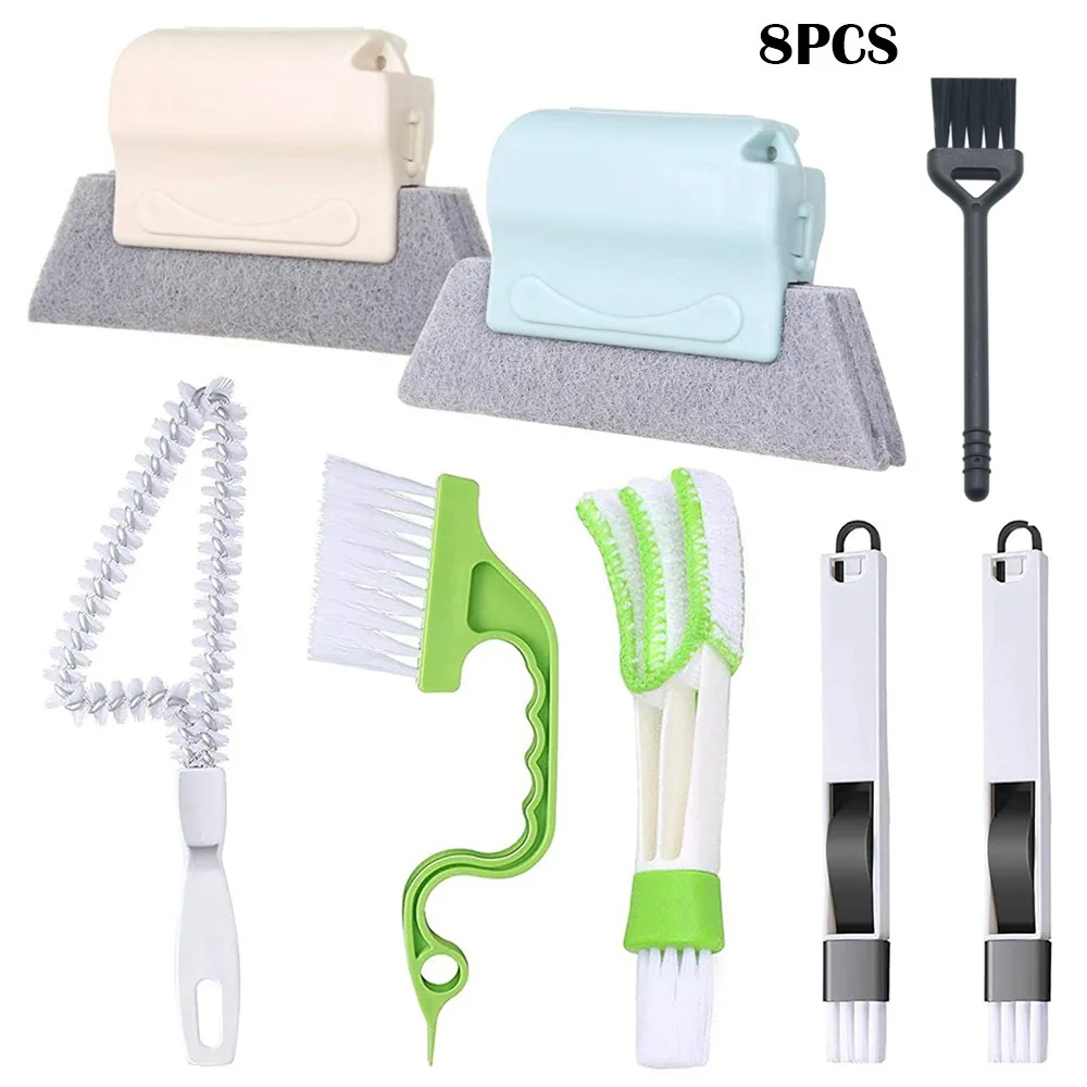 8Pcs window sill concave cleaning brush, kitchen and bathroom cleaning brush dual-purpose crevice brush
8Pcs window sill concave cleaning brush, kitchen and bathroom cleaning brush dual-purpose crevice brush