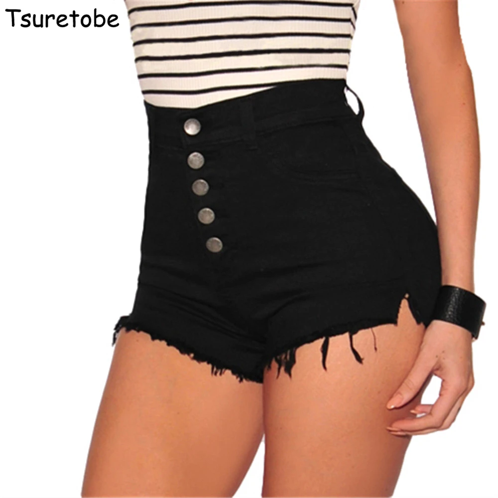Tsuretobe Fashion High Waist Denim Shorts Buttons Women Summer Bodycon Tassel Short Jeans Mujer Stretch Casual Mini Shorts
Tsuretobe Fashion High Waist Denim Shorts Buttons Women Summer Bodycon Tassel Short Jeans Mujer Stretch Casual Mini Shorts