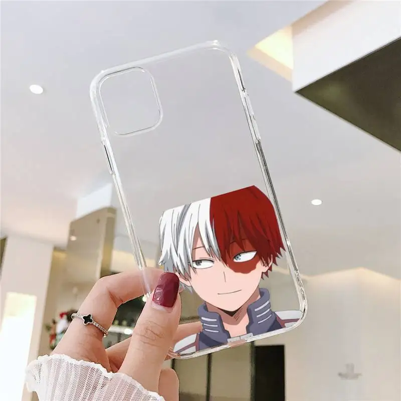Todoroki Shoto My hero academia anime Phone Case Transparent soft For iphone 5 5s 5c se 6 6s 7 8 11 12 plus mini x xs xr pro max
Todoroki Shoto My hero academia anime Phone Case Transparent soft For iphone 5 5s 5c se 6 6s 7 8 11 12 plus mini x xs xr pro max