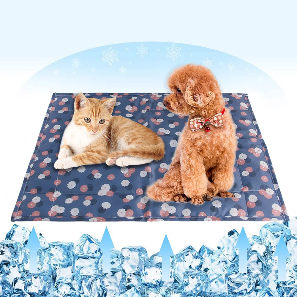 Pet Ice Silk Mat Summer Cooling Cat And Dog Mat Breathable Moisture-Proof Sofa Cushion Summer Portable Pet Accessories
Pet Ice Silk Mat Summer Cooling Cat And Dog Mat Breathable Moisture-Proof Sofa Cushion Summer Portable Pet Accessories