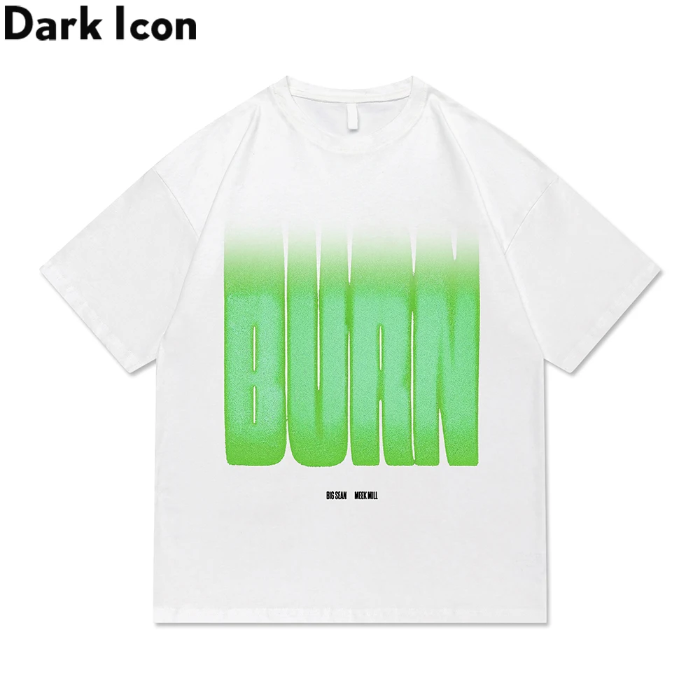 Dark Icon Burn Printed Men's T-shirt Short Sleeve Summer Streetwear Tshirts for Men Cotton Tee Shirts
Dark Icon Burn Printed Men's T-shirt Short Sleeve Summer Streetwear Tshirts for Men Cotton Tee Shirts