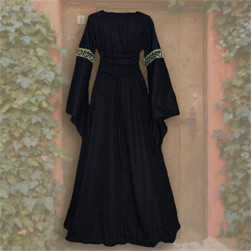 New Halloween Medieval Cosplay Costumes for Women Middle Ages Dress Gothic Retro Victoria Long Sleeve Carnival Dresses S-5XL 
New Halloween Medieval Cosplay Costumes for Women Middle Ages Dress Gothic Retro Victoria Long Sleeve Carnival Dresses S-5XL