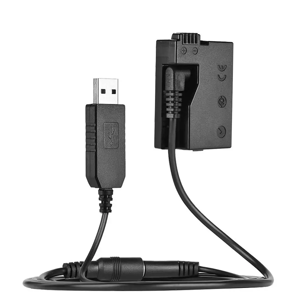 Аккумуляторная батарея Andoer с внешним аккумулятором постоянного тока USB-кабель